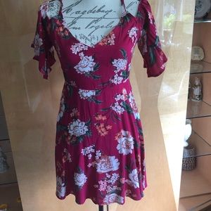 Floral charlotte russe dress